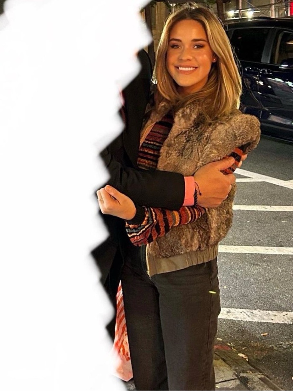Vintage Brown Faux Fur Vest - Women's Cozy Layer